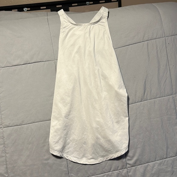 Under armor no bull high neck tank top, white medium - Picture 1 of 3